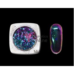 Decor pentru unghii NADP033II Fulgi de gheata, paiete Cameleon Amelie pentru unghii Cod FC11 + 1 aplicator